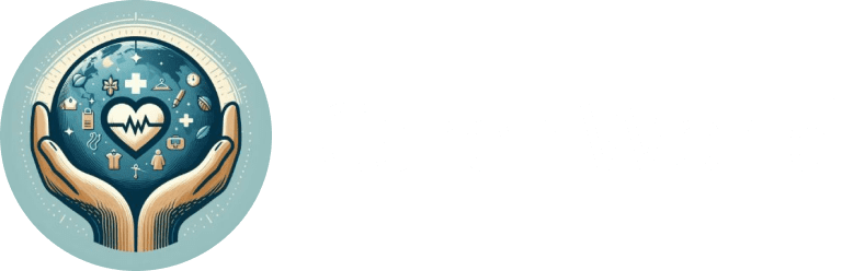 Care4World logo with globe and hands.